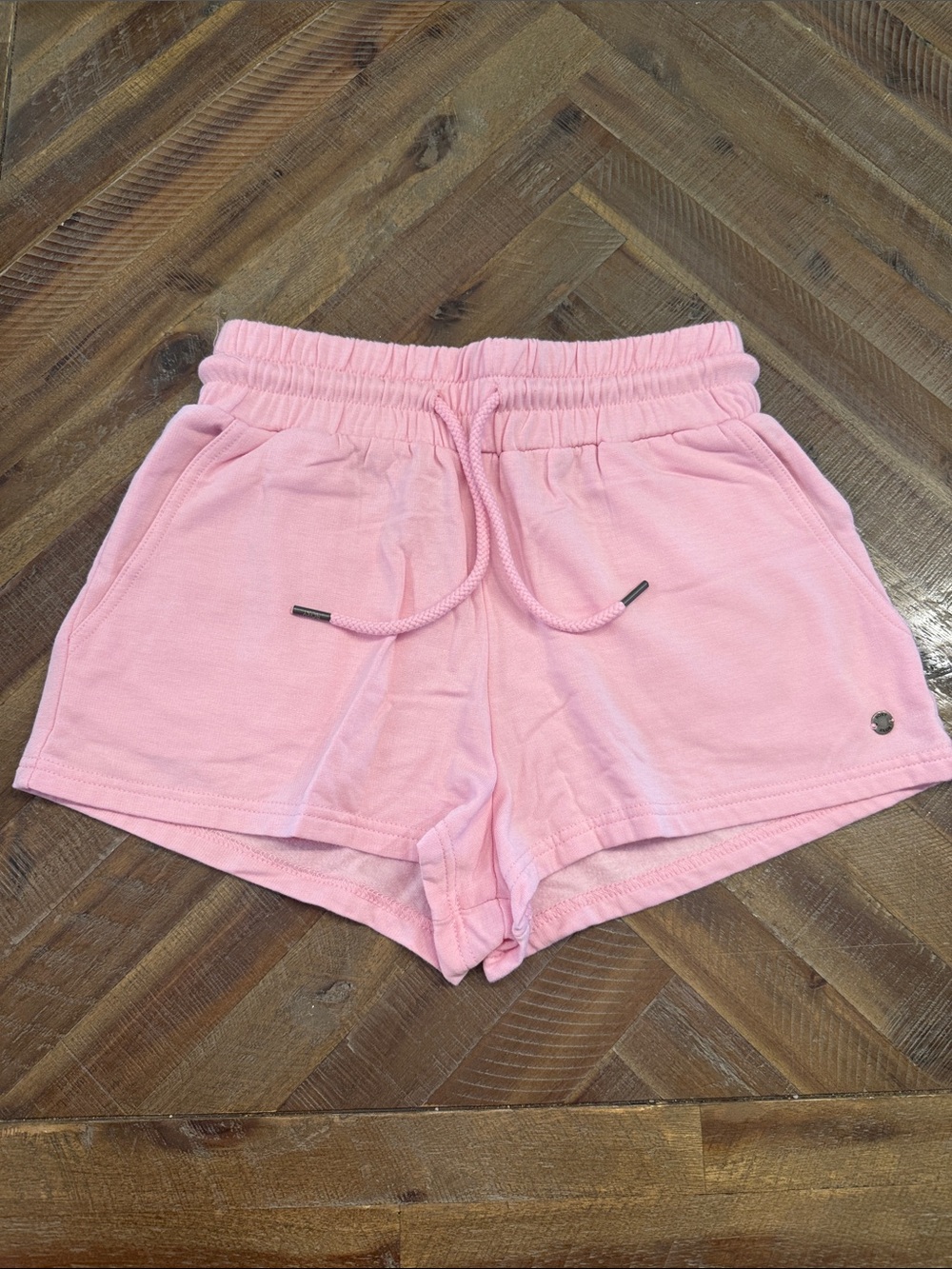Roxy Pink Drawstring Lounge Shorts